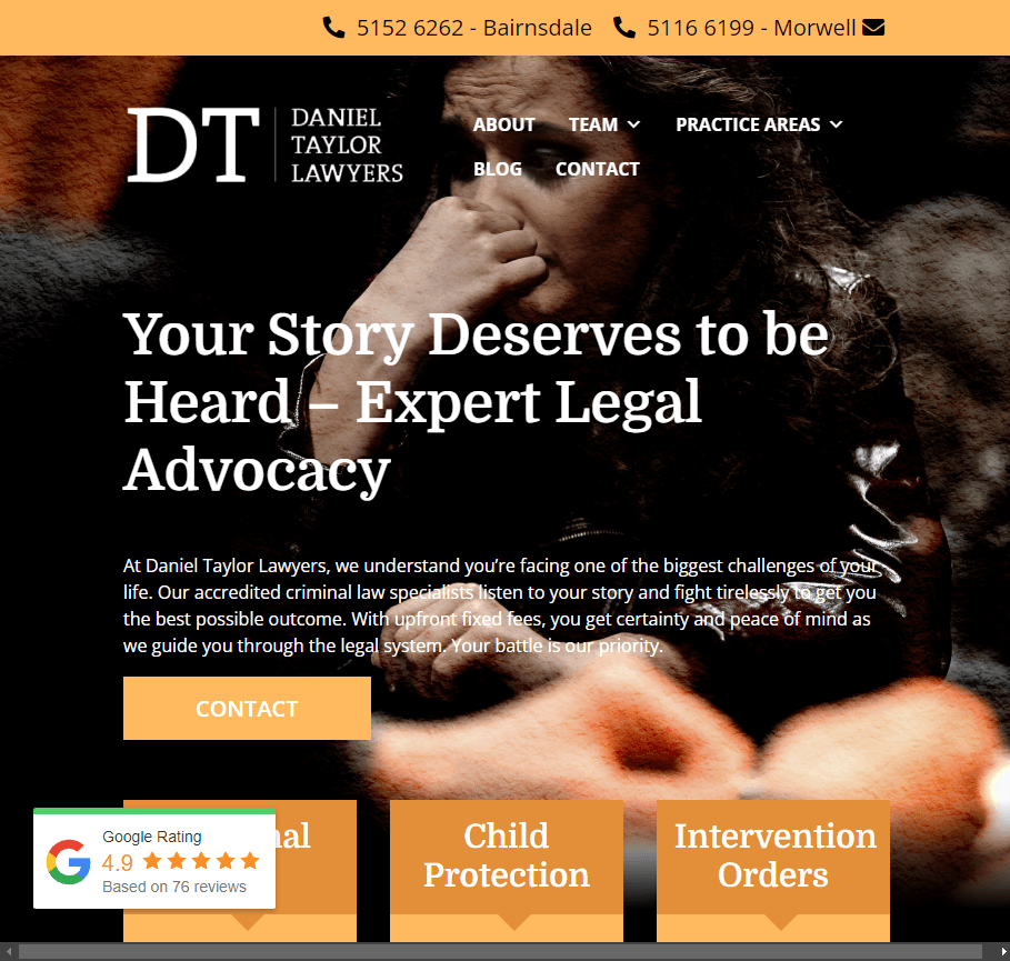 Daniel Taylor Lawyers