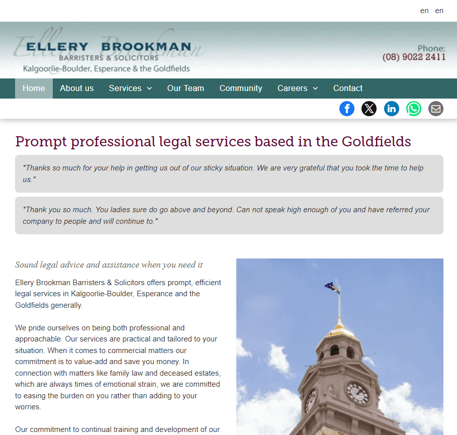 Ellery Brookman Barristers & Solicitors