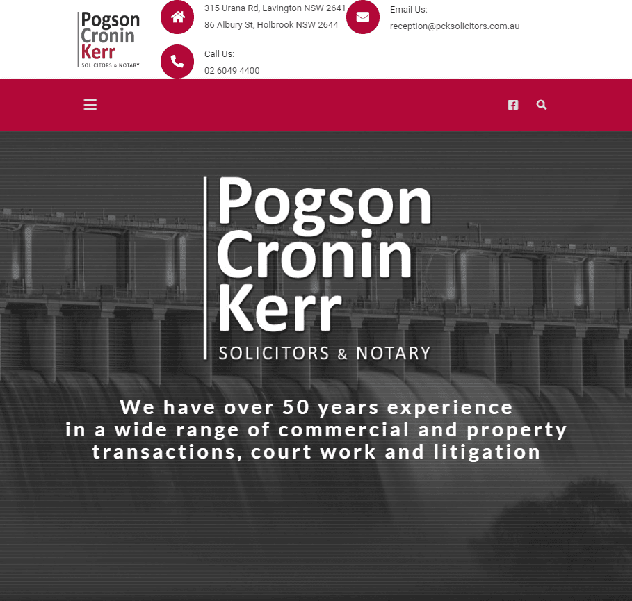 Pogson Cronin Kerr Solicitors & Notary